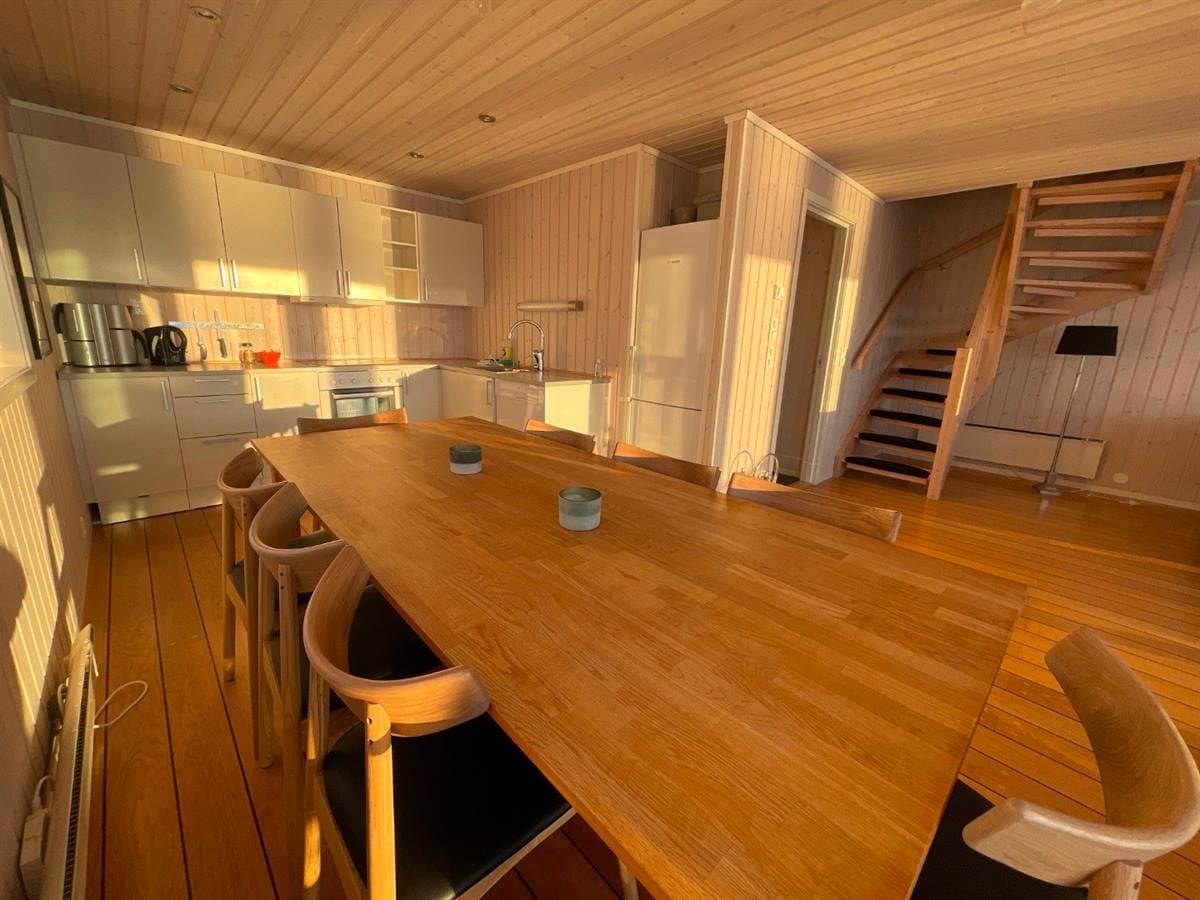 Kök och långbord